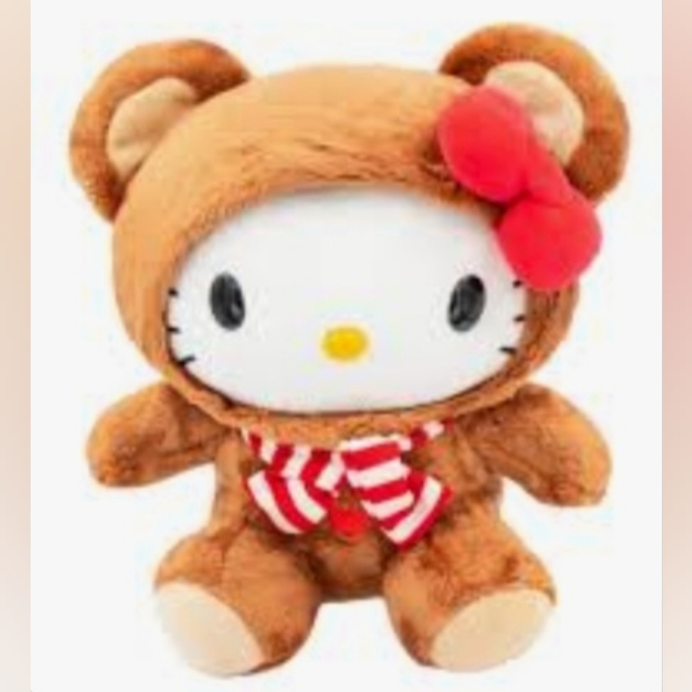 NWT Sanrio Hello Kitty Bear Costume Plush